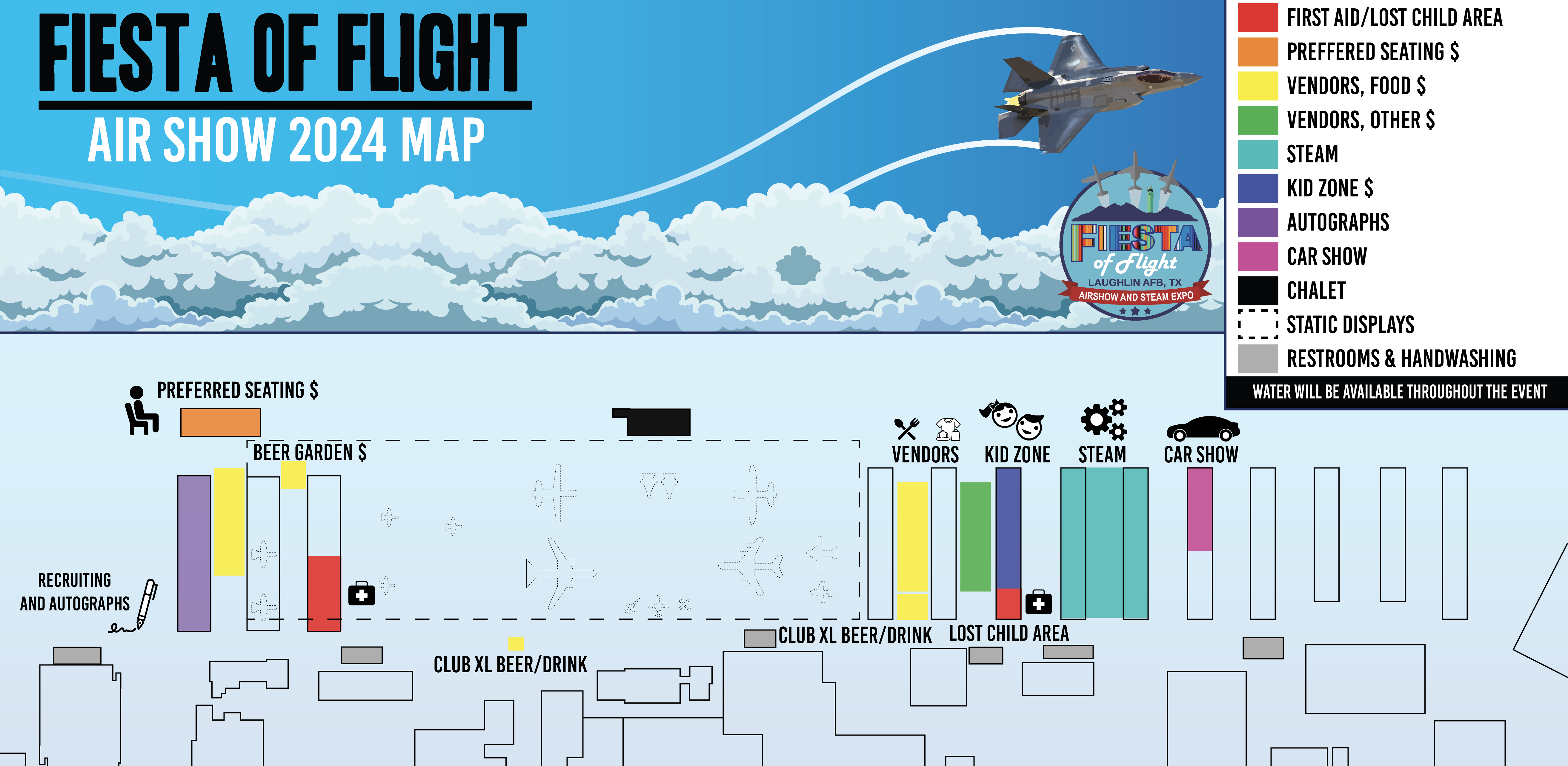Fiesta of Flight map 2024